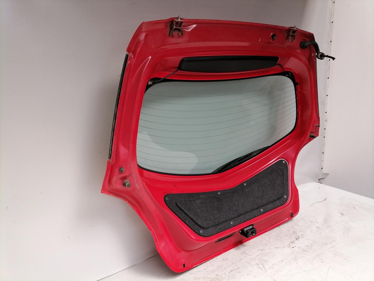 Mazda 2 DE original Heckklappe mit Heckscheibe Rot Bj.2010